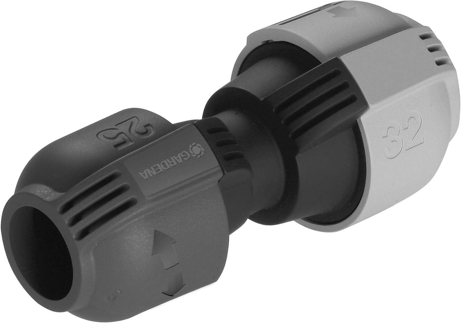 imageRaccord dangle mle de Gardena pice de raccordement pour raccordement dans la zone angulaire de larroseur escamotable T 380 25 mm x 12 Pouce technologie de raccordement QuickampampEasy 278220Connecteur de rduction