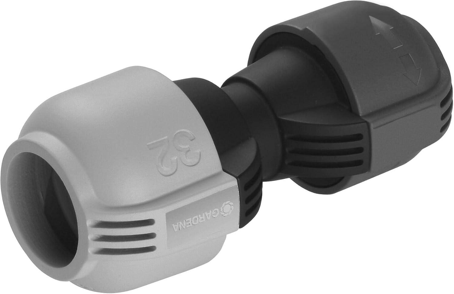 imageRaccord dangle mle de Gardena pice de raccordement pour raccordement dans la zone angulaire de larroseur escamotable T 380 25 mm x 12 Pouce technologie de raccordement QuickampampEasy 278220Connecteur de rduction