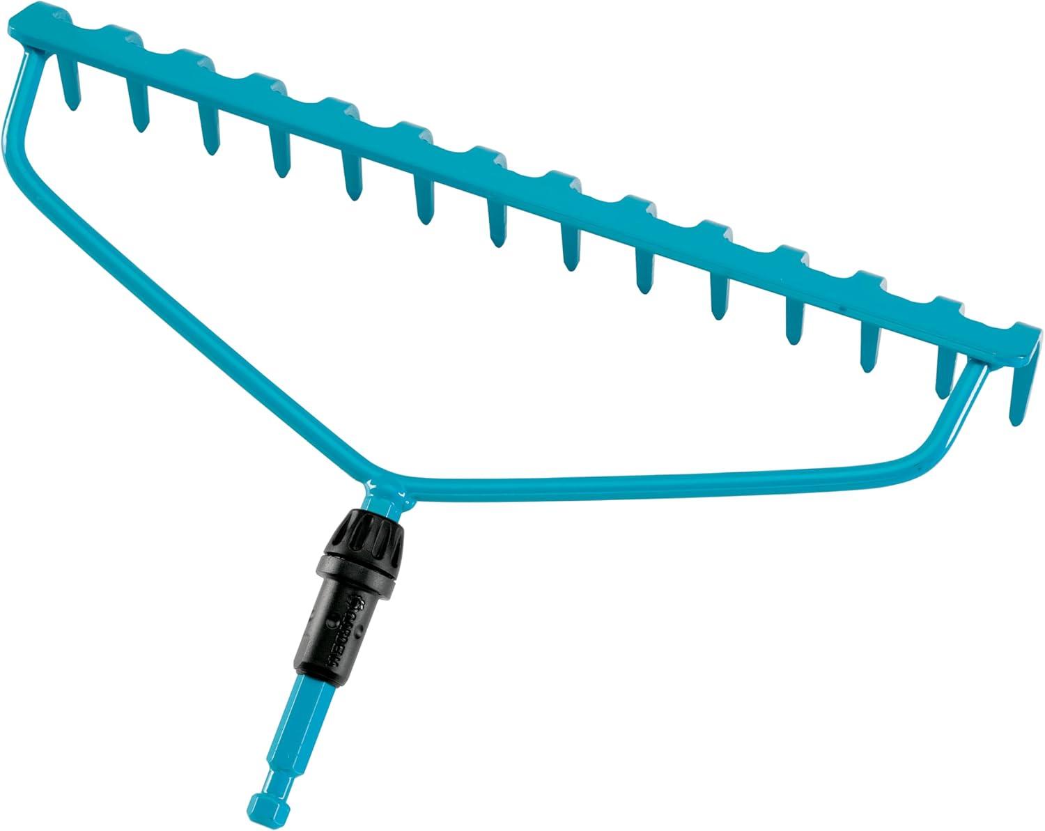 imageRteautrier Combisystem de Gardena rteau robuste avec 14 dents largeur de travail 36 cm construction double trier pour usage intensif pour tous les manches cs 316820Largeur 36 cm 14 Dents