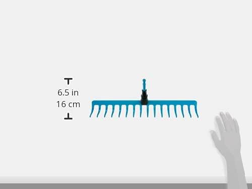 imageRteautrier Combisystem de Gardena rteau robuste avec 14 dents largeur de travail 36 cm construction double trier pour usage intensif pour tous les manches cs 316820Largeur 41 cm 16 Dents
