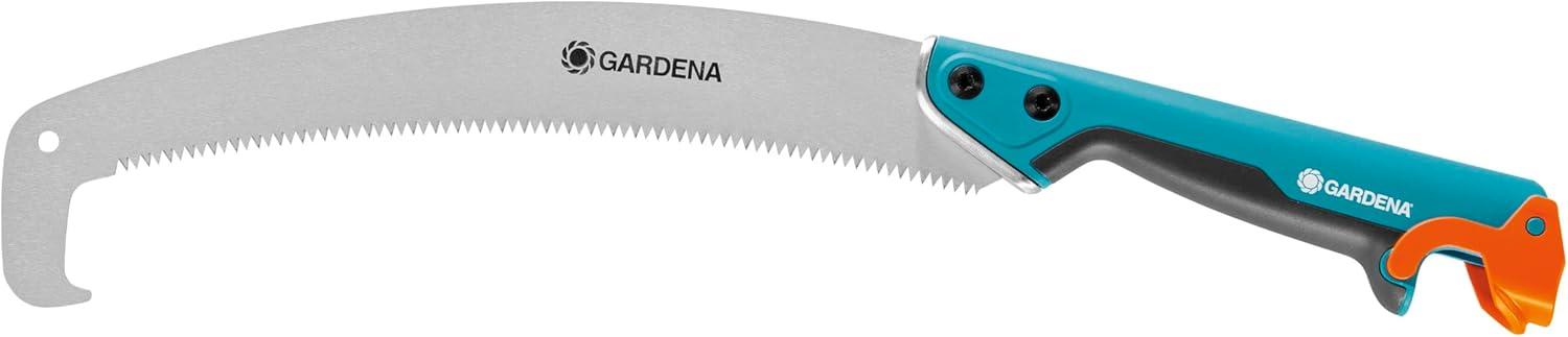 imageScie arque Combisystem 300 PP de Gardena scie branche pour des coupes de branches optimales longueur de lame 315 mm bute antidrapante denture de prcision avec afftage des 2 cts 873888315 mm