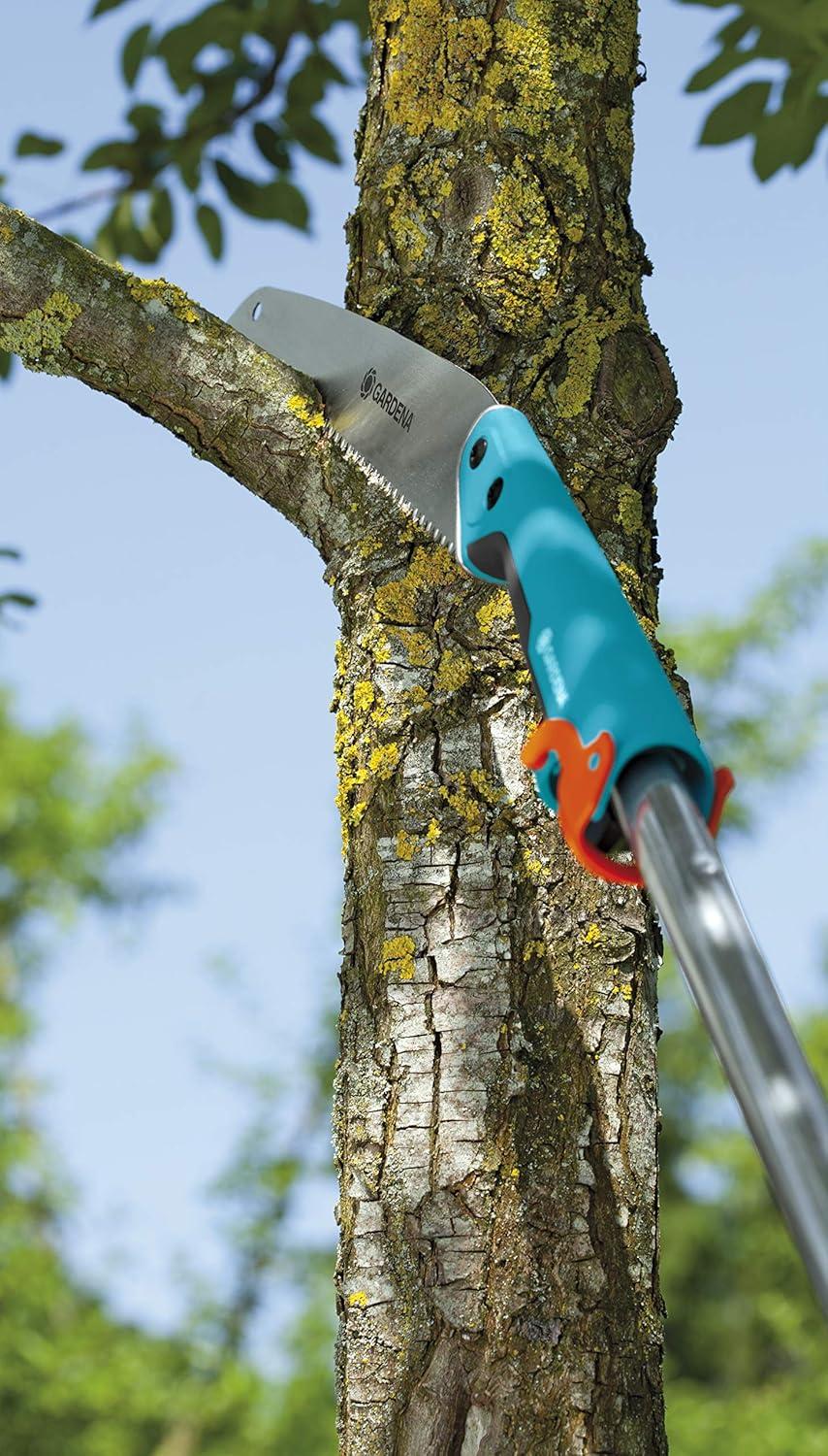 imageScie arque Combisystem 300 PP de Gardena scie branche pour des coupes de branches optimales longueur de lame 315 mm bute antidrapante denture de prcision avec afftage des 2 cts 873888325 mm
