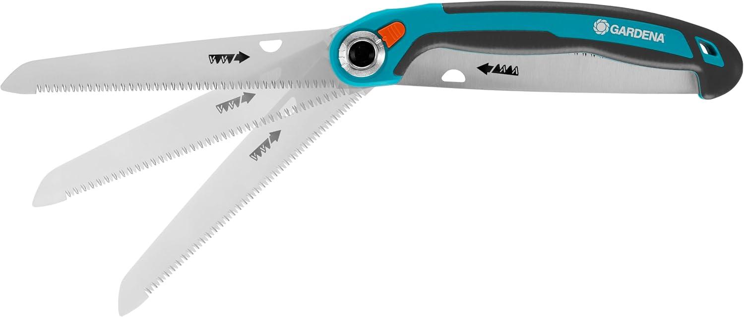 imageScie arque Combisystem 300 PP de Gardena scie branche pour des coupes de branches optimales longueur de lame 315 mm bute antidrapante denture de prcision avec afftage des 2 cts 873888215 mm