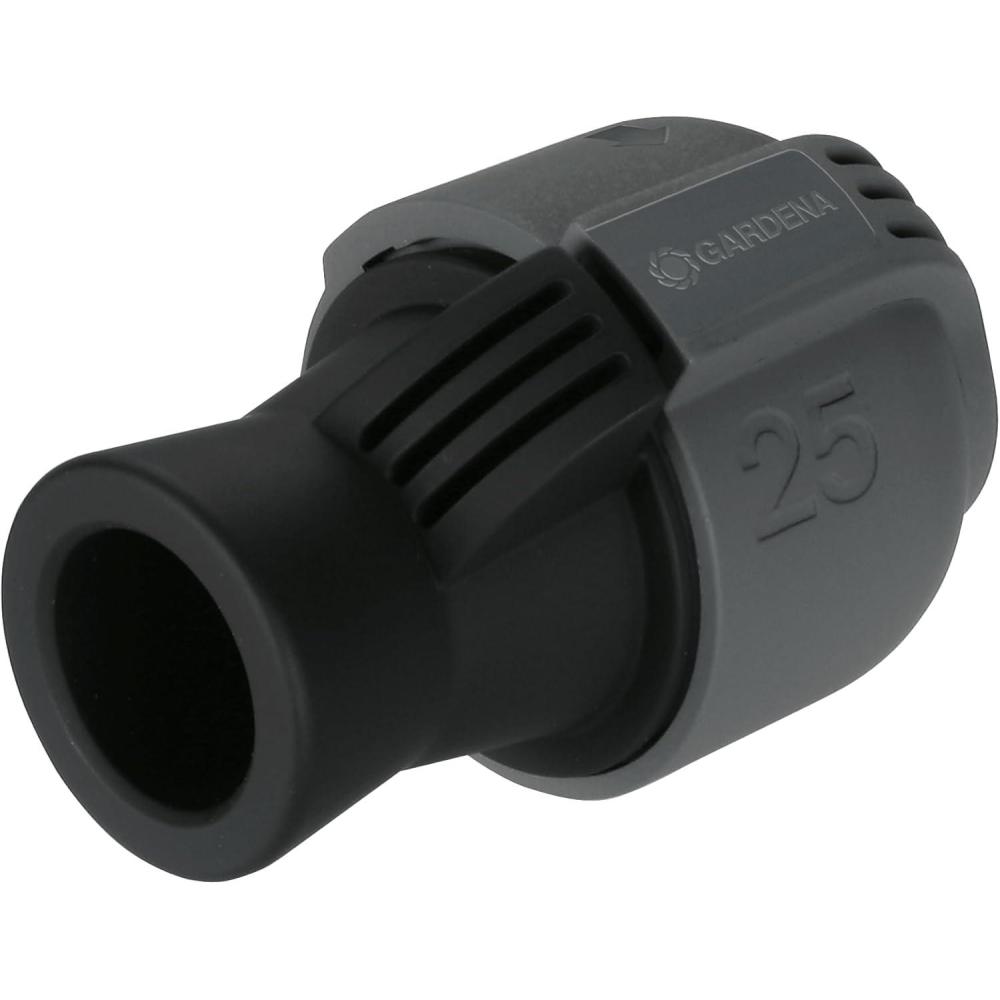 imageCoude 90 mle de Gardena  pice pour raccordement  lextrmit du tuyau 25 mm x 12 Pouce technologie de raccordement QuickampampEasy joint filet autotanchifiant 27802025 mm x 34 filetage femelle