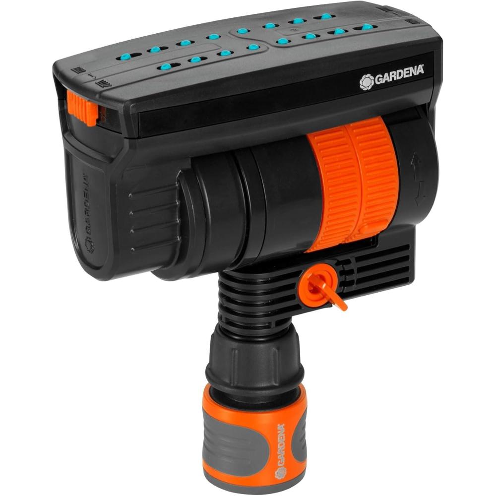 imageGardena Arrosage enterr Pipeline Arroseur oscillant pour irriguer des Surfaces Jusqu 216 m porte Jusqu 18 m Largeur darrosage Jusqu 12 m Original Gardena pice systme 0825120Arroseur oscillant Pipeline
