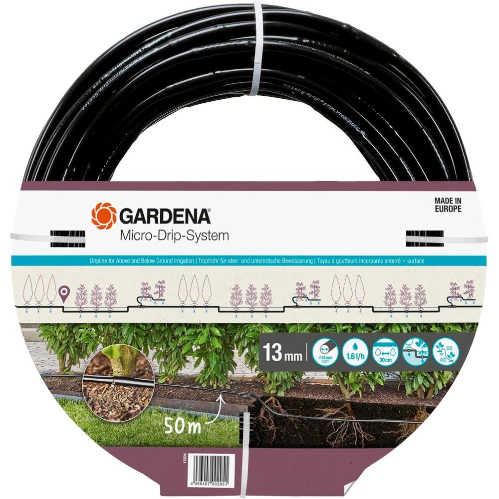 imageGardena Drip Irrigation Line for BushesHedges 50 m