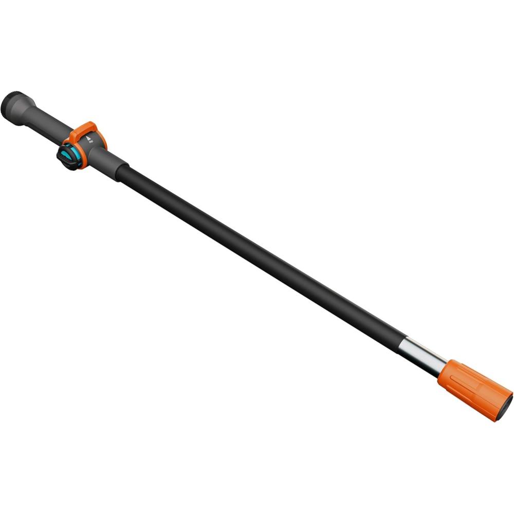 imageGardena Manche passage deau Cleansystem S manche de nettoyage conducteur deau 90 cm aluminium rglage continu du dbit pour grandes surfaces systme original Gardena 1880020