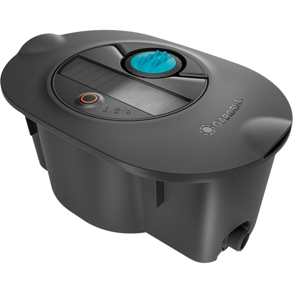 imageGardena Systme darrosage AquaPrecis aliment par lnergie solaire utilisation prcise de leau pour les jardins jusqu 320 m commande Bluetooth installation facile 1600020Souterrain