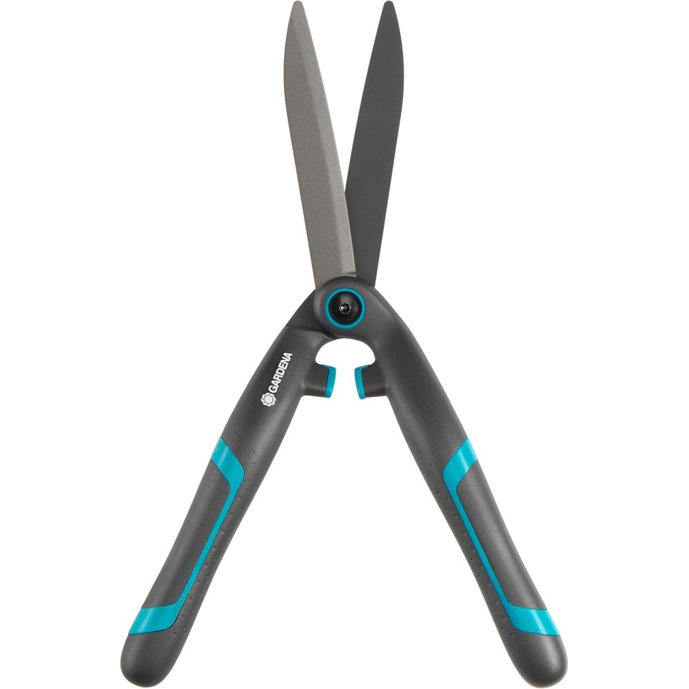 imageGardena TailleHaies PrecisionCut Ciseaux de Jardin ergonomiques pour Une Taille de Forme exacte 18 cm Forme spciale en Z Absorption des Chocs 1230220