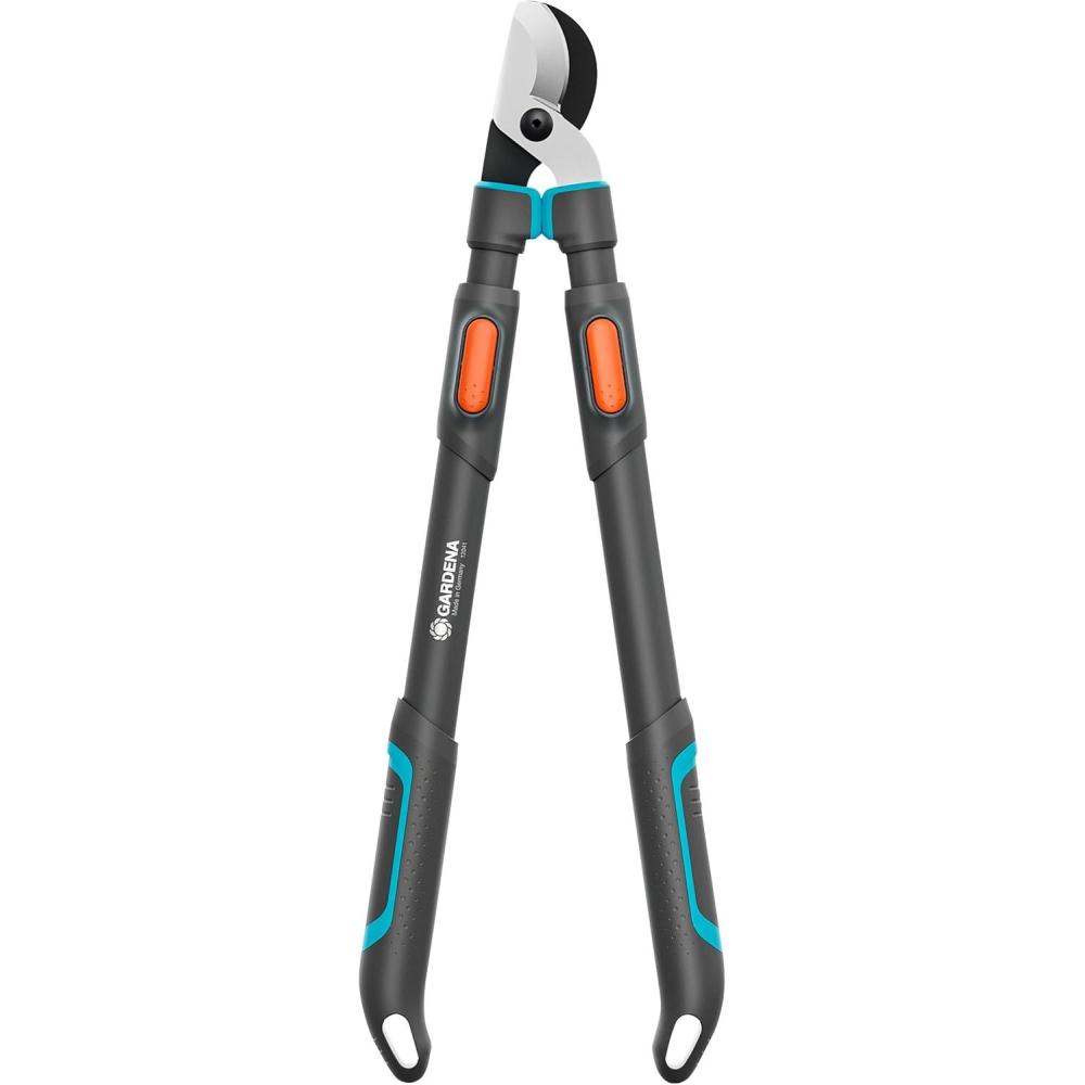 imageGardena TeleCut Pro L cisaille branches tlescopique pour bois frais jusqu 50 mm extensible jusqu 900 mm lames afftes avec prcision PowerCoating pour des coupes nettes 1204188650900mm