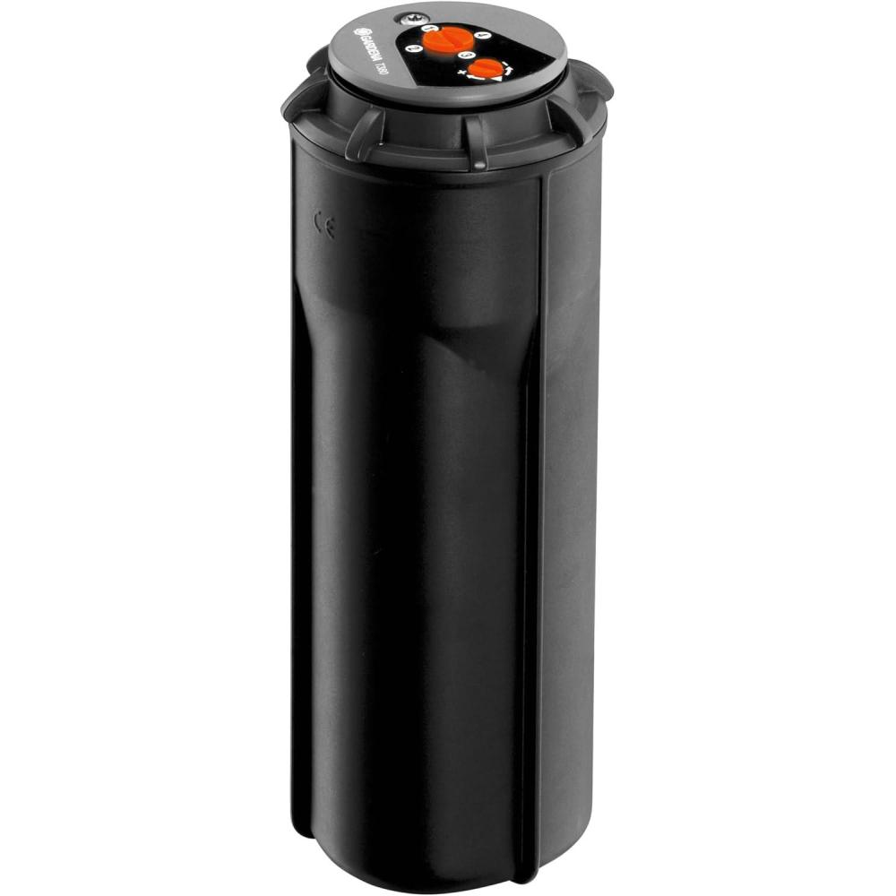 imageGardena Turbines Arroseur T380 Systme dirrigation pour plus de pelouses de plus de 380 m avec une distance de lancement rglable 611 m et le rglage du secteur de ltiquetage 820529Turbine escamotable