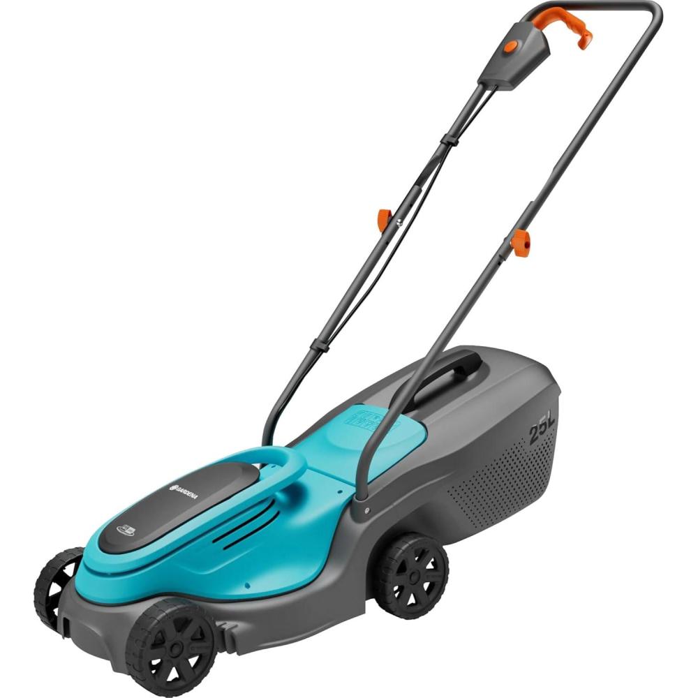 imageGardena set tondeuse gazon sans fil PowerMax 3736V P4A prt lemploi Tondeuse amplt350 m largeur coupe 37 cm volume bac 45 l rg central haut coupe moteur PowerPlus mode co 146382030cm