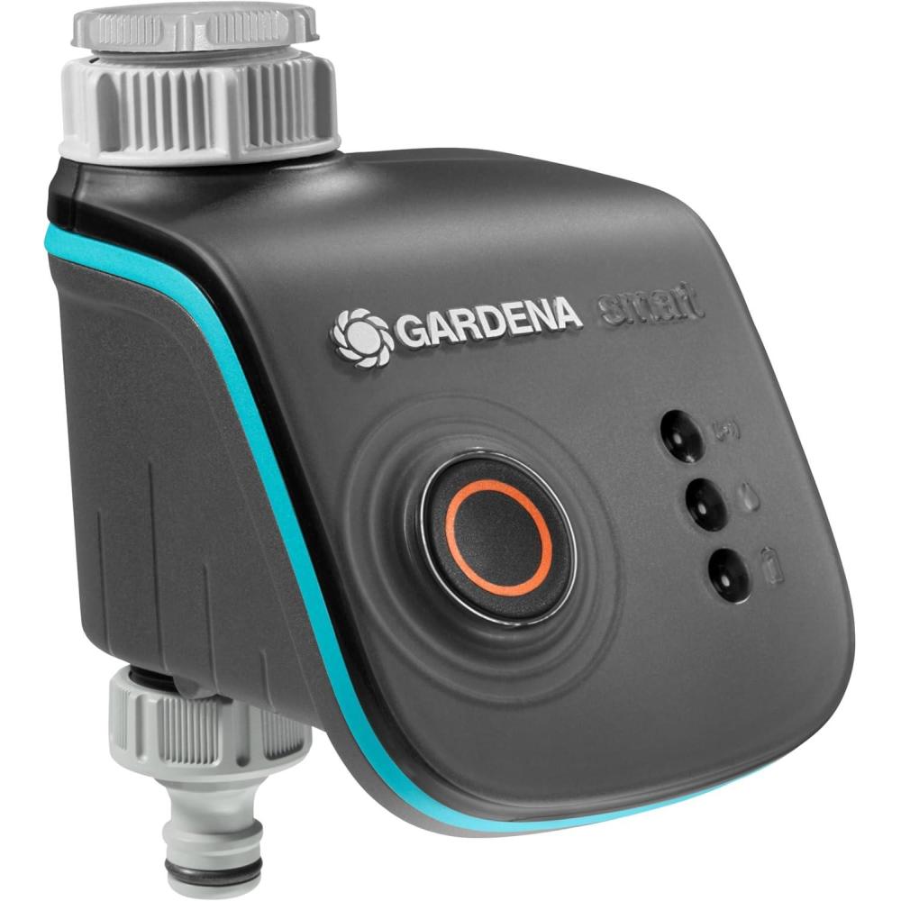 imageGardena smart Water Control Kit de Dmarrage Programmateur dArrosage Connect Contrle par application Connect la mto Arrosage Intelligent et conomique Minuteur darrosage 1910320Water Control