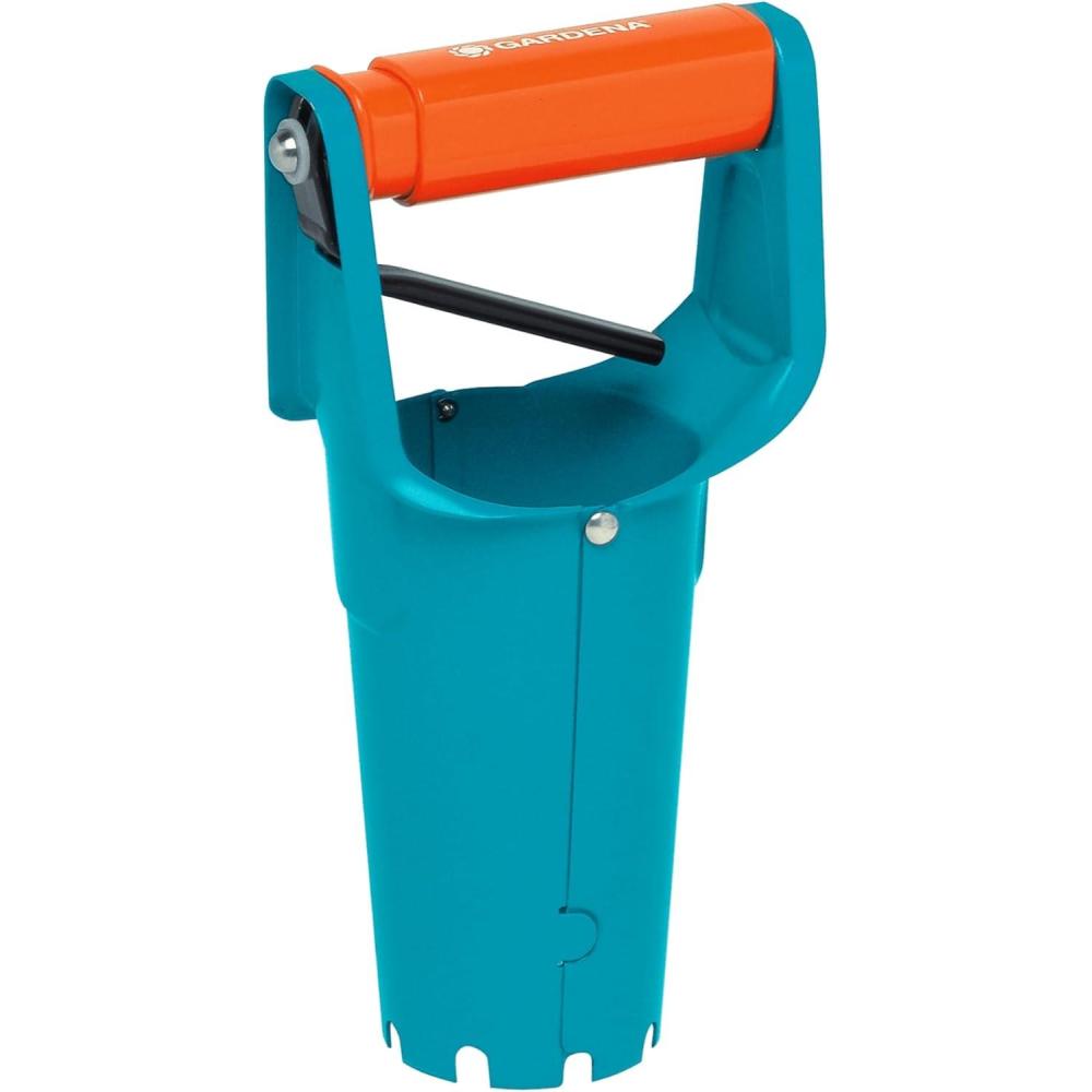 imagePlantoir  bulbes de Gardena  accessoire idal pour la pose de bulbes avec mcanisme de dgagement automatique et chelle de profondeur en acier de qualit avec revtement Duroplast 341220Plantoir  bulbes