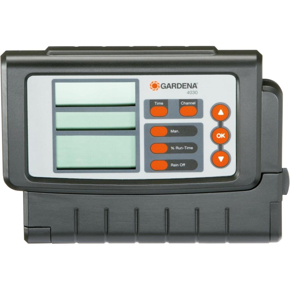imageProgrammateur 4030 Classic de Gardena Programmateur pour lArrosage Automatique Grand cran pour jusqu 6 Vannes 128420Programmateur 4030 Classic