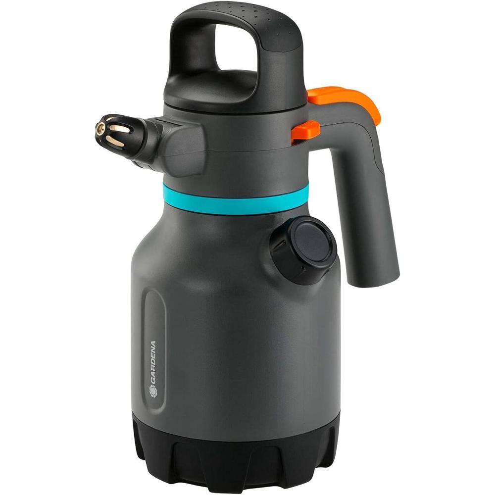 imagePulv press 5 l Comfort Gardena Pulv pressi et surface de marche intgre poigne de lance avec fonction de verrouillage bandouliresoupape de surpression 11130201 25l