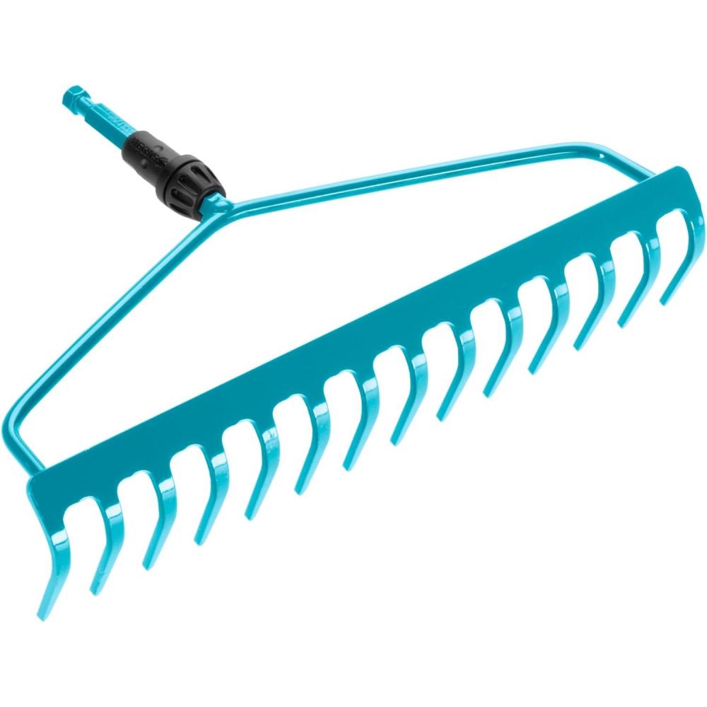 imageRteautrier Combisystem de Gardena rteau robuste avec 14 dents largeur de travail 36 cm construction double trier pour usage intensif pour tous les manches cs 316820Largeur 36 cm 14 Dents