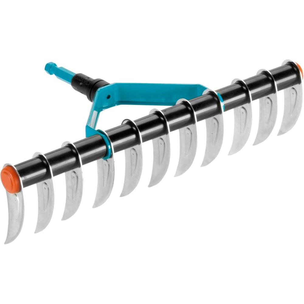 imageScarificateur sur Roues Combisystem Petit modle de Gardena scarificateur Main pour enlever la Mousse Largeur de Travail de 32 cm Roues Robustes pour faciliter Le Travail 339588Rteauarateur de gazon 35 cm