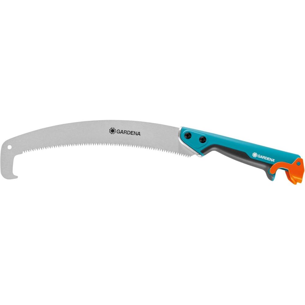 imageScie arque Combisystem 300 PP de Gardena scie branche pour des coupes de branches optimales longueur de lame 315 mm bute antidrapante denture de prcision avec afftage des 2 cts 873888315 mm