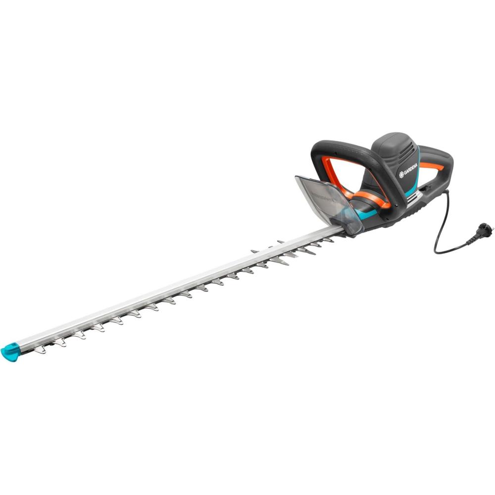 imageTaillehaies lectrique PowerCut 70065 de Gardena taillehaies avec moteur de 700 W 65 cm de longueur de lame cartement des dents de 27 mm poigne ergonomique et bute de protection 983520Unique