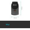 Adaptateur Smart Power de Gardena : connecteur commutable pour l&rsquo;extérieur pour Le raccordement d&rsquo;appareils électriques au Smart System de Gardena, p. ex. pour Pompes ou éclairages (19095-20)(3 pièces)