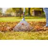 Balai à Gazon Acier Combisystem de Gardena : râteau à Feuillage, Largeur de Travail de 50 cm, idéal pour balayer Les déchets de Jardin, Compatible avec Tous Les Manches CS (3102-20)(Balai à gazon réglable (30 – 50 cm))