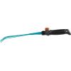 Balai à gazon Combisystem de Gardena : balai à main pour ramasser les déchets de jardin, largeur de travail 12 cm, en acier de qualité, poignée ergonomique, protection contre la corrosion (8919-20)(Balai à gazon)