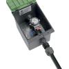 Coude 90° mâle de Gardena : pièce pour raccordement à l&rsquo;extrémité du tuyau, 25 mm x 1/2 Pouce, technologie de raccordement Quick&Easy, joint fileté auto-étanchéifiant (2780-20)(25 mm x 1&Prime; filetage femelle)