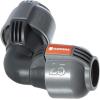 Coude 90° mâle de Gardena : pièce pour raccordement à l&rsquo;extrémité du tuyau, 25 mm x 1/2 Pouce, technologie de raccordement Quick&Easy, joint fileté auto-étanchéifiant (2780-20)(25 mm)