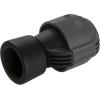 Coude 90° mâle de Gardena : pièce pour raccordement à l&rsquo;extrémité du tuyau, 25 mm x 1/2 Pouce, technologie de raccordement Quick&Easy, joint fileté auto-étanchéifiant (2780-20)(25 mm x 1&Prime; filetage femelle)
