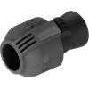 Coude 90° mâle de Gardena : pièce pour raccordement à l&rsquo;extrémité du tuyau, 25 mm x 1/2 Pouce, technologie de raccordement Quick&Easy, joint fileté auto-étanchéifiant (2780-20)(25 mm x 3/4&Prime; filetage femelle)