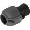 Coude 90° mâle de Gardena : pièce pour raccordement à l&rsquo;extrémité du tuyau, 25 mm x 1/2 Pouce, technologie de raccordement Quick&Easy, joint fileté auto-étanchéifiant (2780-20)(25 mm x 3/4&Prime; filetage femelle)