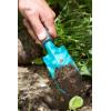 Couteau désherbeur de Gardena : outil de jardin idéal pour enlever efficacement les mauvaises herbes, poignée ergonomique, protégé contre la corrosion, longueur de travail 14,5 cm (8935-20)(Transplantoir étroit)