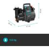 GARDENA Kit Smart Pressure Pump: Pompe d&rsquo;arrosage de surface 5000/5 à Commande Par App/Tablette, avec Passerelle Smart Gateway, Débit 5 000 L/H, Protection Contre le Fonctionnement à Sec (19106-20)(jusqu&rsquo;à 5000 l/h – commande par app)