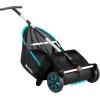 Gardena Aspirateur de Feuilles et de pelouse Balayeuse mécanique pour Le Jardin, avec Sac de Capture Amovible, système de brosses rotatives, poignée Ergonomique, Silencieux (3565-20)