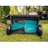 Gardena Aspirateur de Feuilles et de pelouse: Balayeuse mécanique pour Le Jardin, avec Sac de Capture Amovible, système de brosses rotatives, poignée Ergonomique, Silencieux (3565-88)