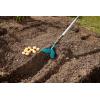 Gardena Butteur-rayonneur Combisystem: soc robuste avec une largeur de travail de 16 cm, accessoire idéal pour le buttage de pommes de terre et de légumes, compatible avec tous les manches (3118-20)(Butteur-rayonneur (16 cm))