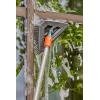Gardena Cleansystem Brosse à Manche Souple Flex : Nettoyage Surfaces sensibles, Forme Triangulaire, Poils Souples, Articulation pivotante, raccord au Manche Cleansystem, Grandes Zones (18812-20)