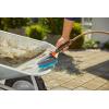 Gardena Cleansystem Brosse de Lavage à Main M Dure : Brosse avec raccord de Tuyau, pour Petites Surfaces & Surfaces Peu sensibles, Utilisation avec Une Main, avec débit réglable (18846-20)(Klassische Kompaktwaschbürste mit Regulier)