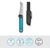Gardena Couteau de récolte VeggieCut : couteau en acier inoxydable pour récolter, nettoyer et éplucher les légumes, manche antidérapant, va au lave-vaisselle (12211-20)(8 cm)
