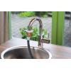 Gardena Liano Rangement de tuyau TapFix: Permet de ranger un tuyau Liano jusqu’à 20 m, montage sans vis, résistant aux UV et au gel, compatible avec filetage G 1, G 3/4 et G ½ pouces (18590-20)(10m + lance d&rsquo;arrosage + adaptateur)