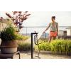 Gardena Liano Rangement de tuyau TapFix: Permet de ranger un tuyau Liano jusqu’à 20 m, montage sans vis, résistant aux UV et au gel, compatible avec filetage G 1, G 3/4 et G ½ pouces (18590-20)(Support tuyau Liano TapFix)