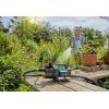 Gardena Pompe de jardin 3700/4 P Basic: Pompe d&rsquo;arrosage, débit 3700 l/h, puissance 800 W, longue durée de vie grâce à un arbre en inox, boîtier en fonte, possibilité de raccord arroseur (9015-47)