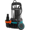 Gardena Pompe submersible eau claire 8600, Acier inoxydable, Noir, Bleu, jusqu&rsquo;à 8.600 l/h – Flotteur(jusqu&rsquo;à 11.000 l/h – Flotteur)