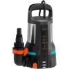 Gardena Pompe submersible eau claire 8600, Acier inoxydable, Noir, Bleu, jusqu&rsquo;à 8.600 l/h – Flotteur(jusqu&rsquo;à 11.000 l/h – LED-Aquasensor)