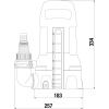 Gardena Pompe submersible eau claire 8600, Acier inoxydable, Noir, Bleu, jusqu&rsquo;à 8.600 l/h – Flotteur(jusqu&rsquo;à 11.000 l/h – LED-Aquasensor)
