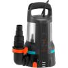 Gardena Pompe submersible eau claire 8600, Acier inoxydable, Noir, Bleu, jusqu&rsquo;à 8.600 l/h – Flotteur(jusqu&rsquo;à 17.000 l/h – LED-Aquasensor)
