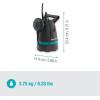 Gardena Pompe submersible eau claire 8600, Acier inoxydable, Noir, Bleu, jusqu&rsquo;à 8.600 l/h – Flotteur(jusqu&rsquo;à 8.600 l/h – Flotteur)