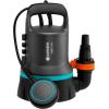 Gardena Pompe submersible eau claire 8600, Acier inoxydable, Noir, Bleu, jusqu&rsquo;à 8.600 l/h – Flotteur(jusqu&rsquo;à 9.000 l/h – Flotteur)