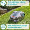 Gardena SILENO Life : Tondeuse Robot pour Surface de jusqu&rsquo;à 1000 m², Fonction Easy-Passage, pentes jusqu&rsquo;à 35%, Silencieux, Version FR/NL (15102-26)